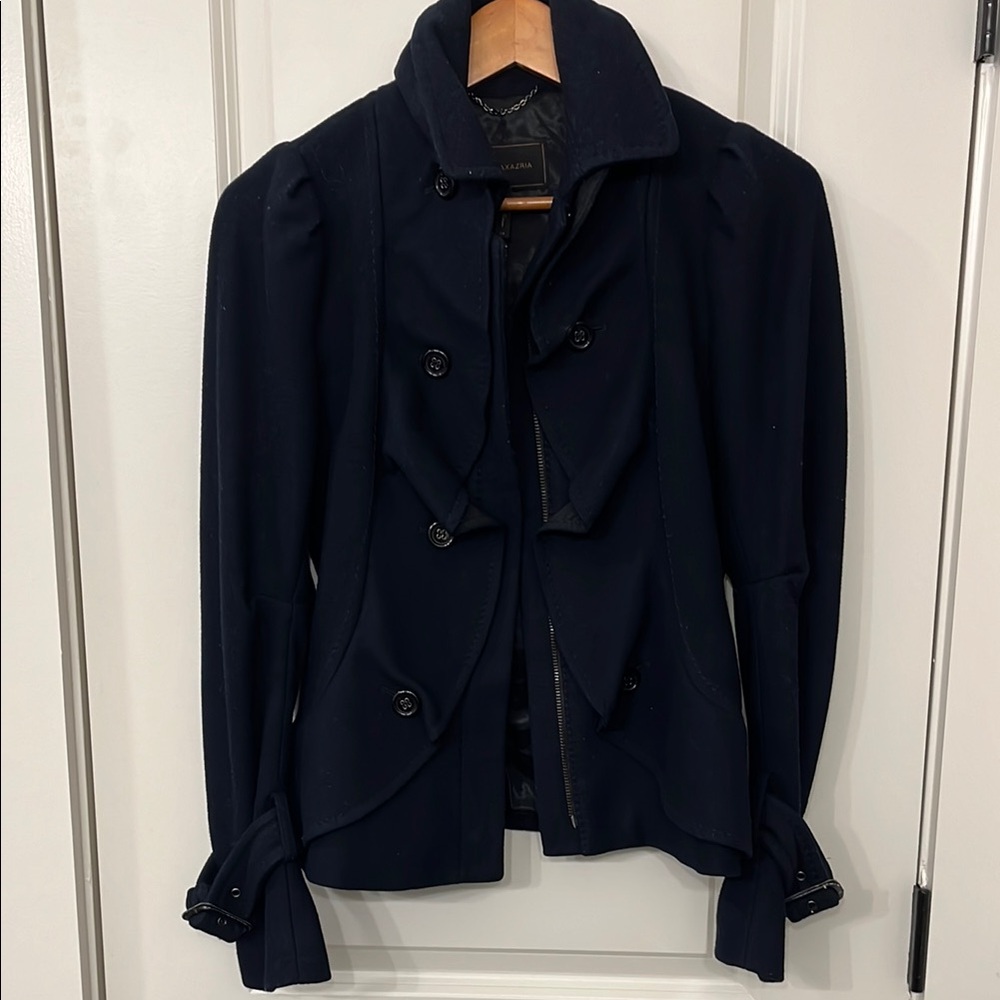 BCBGMaxAzria Navy Blue Tailored Jacket